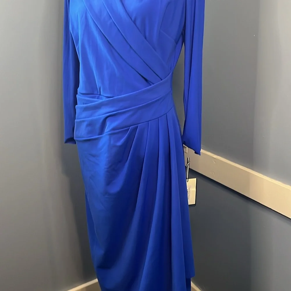 Chiara Boni  Blue Dress NWT Size 48 - Picture 3 of 12